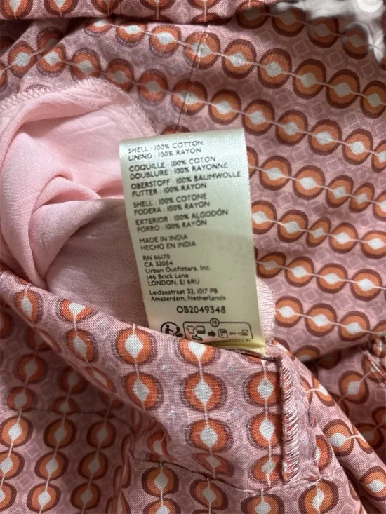 Free People Star Dip Cotton Mini Dress Sz Medium - Picture 10 of 13